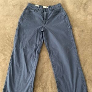 Universal Thread Highest Rise Wide Leg Dark Blue Pants (new, never worn)